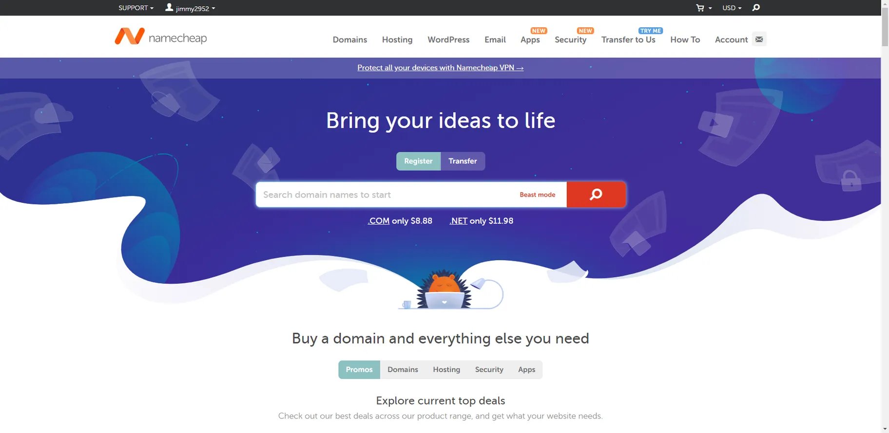 如何用WordPress架設網站 (3):namecheap 教學與 Cloudflare 教學
